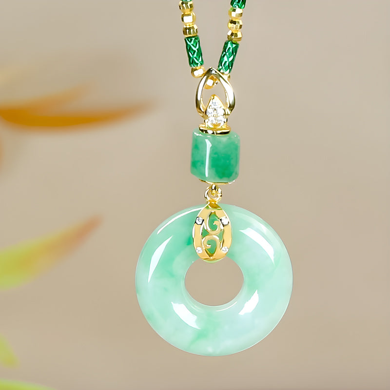 ⏳Limited-time 50% off⏰Hetian Jade Prayer Peace Buckle📿