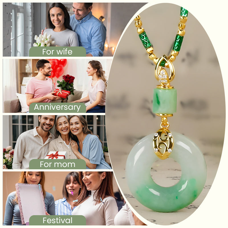 ⏳Limited-time 50% off⏰Hetian Jade Prayer Peace Buckle📿