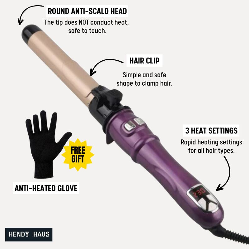 Automatic Hair Curling Wand