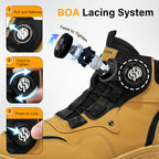 ⏳Limited-time 50% off⏰Men's outdoor swivel buckle work shoes🥾