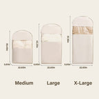 ⏳Limited-time 50% off⏰Space Saving Hanging Garment Bag with Self Compression Zipper🧥🛍️