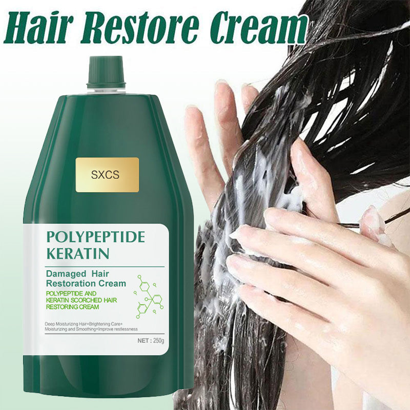 ⏳Limited-time 50% off⏰Polypeptide Keratin Hydrating Smoothing Hair Damage Repair Cream🥇