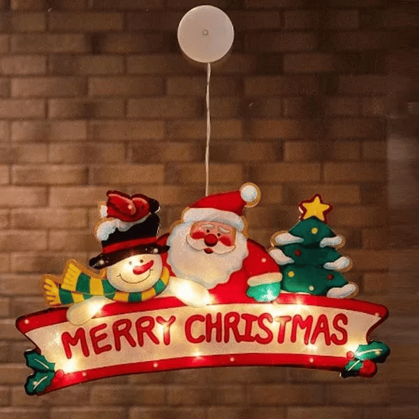 ⏳Limited-time 50% off⏰Christmas Window Hanging Lights🎄🎅