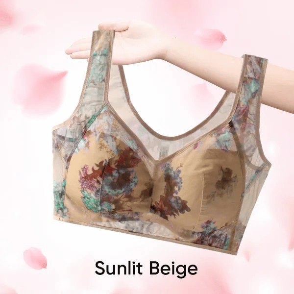 2024 New Lace Buttonless Comfortable Bra