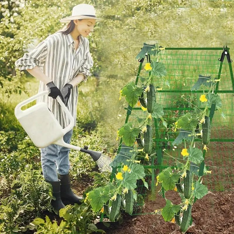 ⏳Limited-time 50% off⏰A-Frame Garden Trellis for Climbing Plants🍇🥒