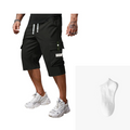 ⏳Limited-time 50% off⏰Men's Casual Drawstring Capri Cargo Pants👖
