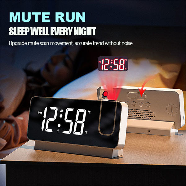 ⏳Limited-time 50% off⏰Smart Digital Projection Clock🕰️