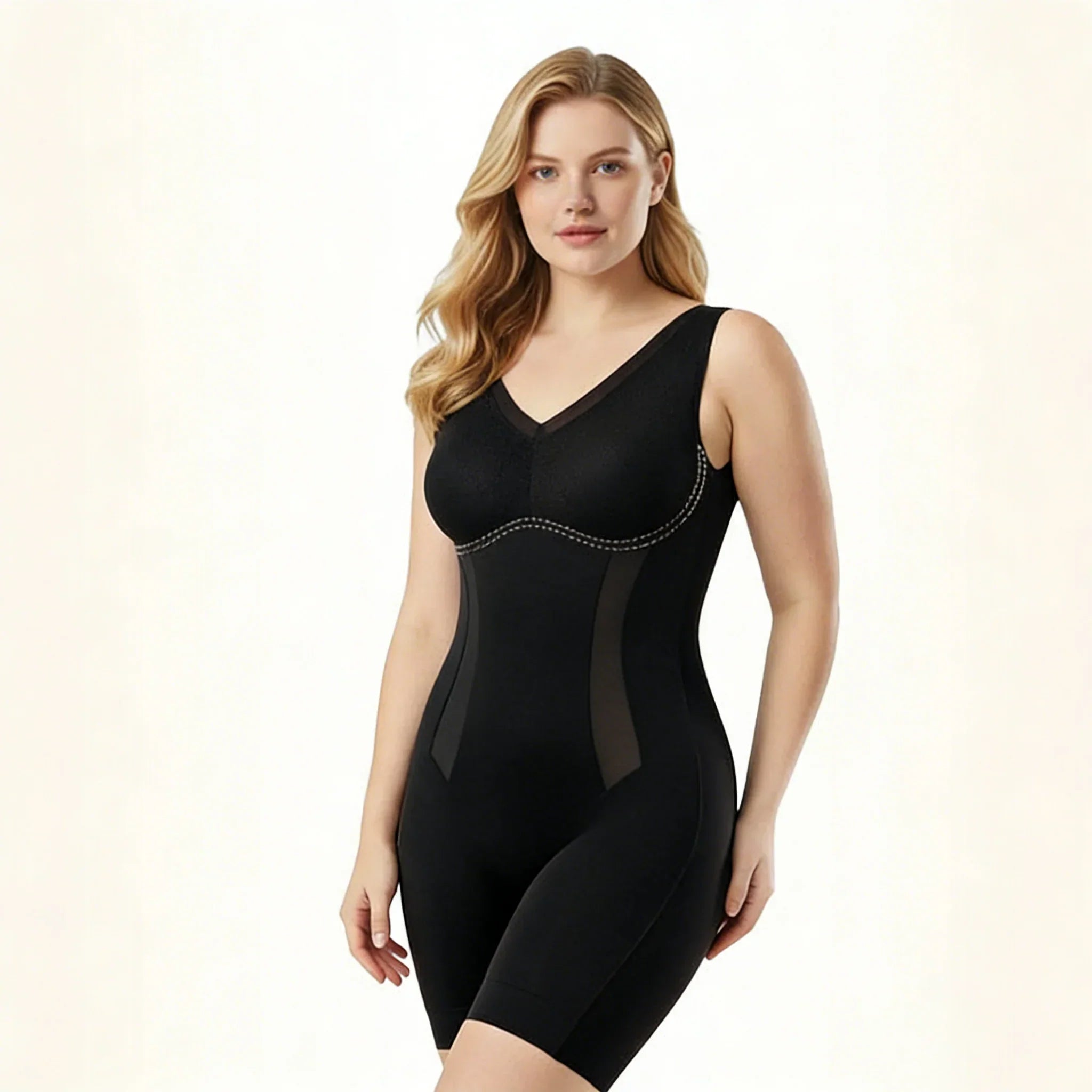 ⏳Limited-time 50% off⏰Tummy Tuck & Hip Lift Traceless One-piece Shapewear👙