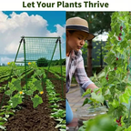 ⏳Limited-time 50% off⏰A-Frame Garden Trellis for Climbing Plants🍇🥒