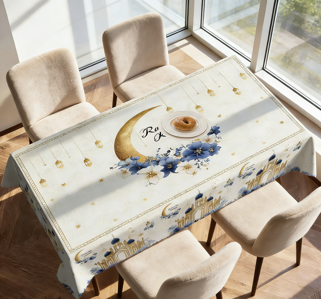 ⏳Limited-time 50% off⏰Festive Floral Print Tablecloth🏰🎑