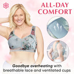 2024 New Lace Buttonless Comfortable Bra