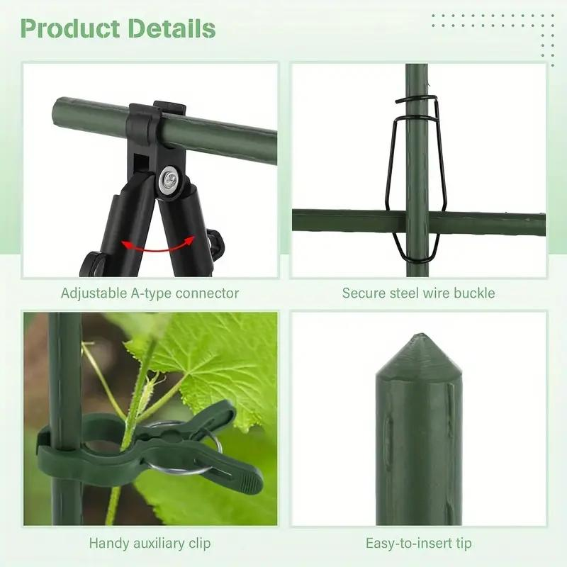 ⏳Limited-time 50% off⏰A-Frame Garden Trellis for Climbing Plants🍇🥒