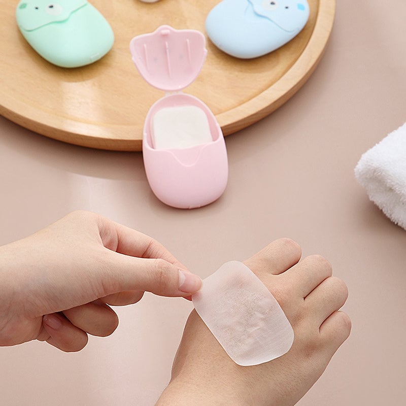 ⏳Limited-time 50% off⏰Outdoor Portable Soap Paper (50 tablets per box)🧼