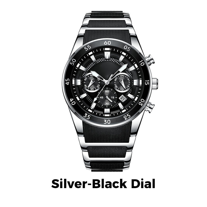 ⏳Limited-time 50% off⏰Men's Waterproof Multifunctional Quartz Watch⌚