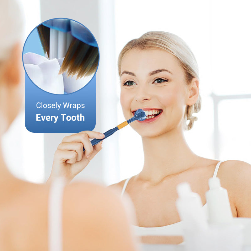 ⏳Limited-time 50% off⏰Three-Headed Multi-Angle Cleaning Toothbrush🦷✨