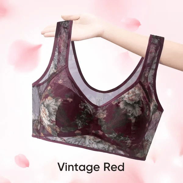 2024 New Lace Buttonless Comfortable Bra