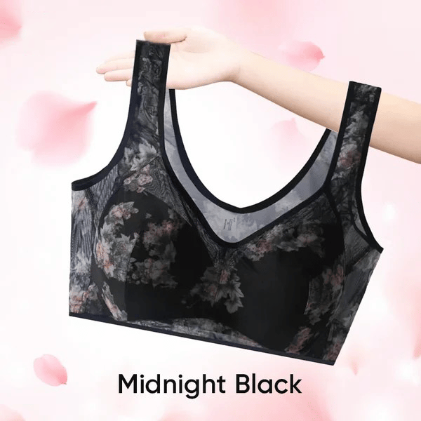 2024 New Lace Buttonless Comfortable Bra