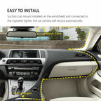 ⏳Limited-time 50% off⏰Dash Cam 3 Cameras 1080P HD – Front + Interior + Rear with Reverse🚗🎥
