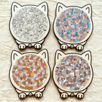 ⏳Limited-time 50% off⏰135-Piece Morandi-Colored Cat Shaped Wooden Jigsaw Puzzle😸