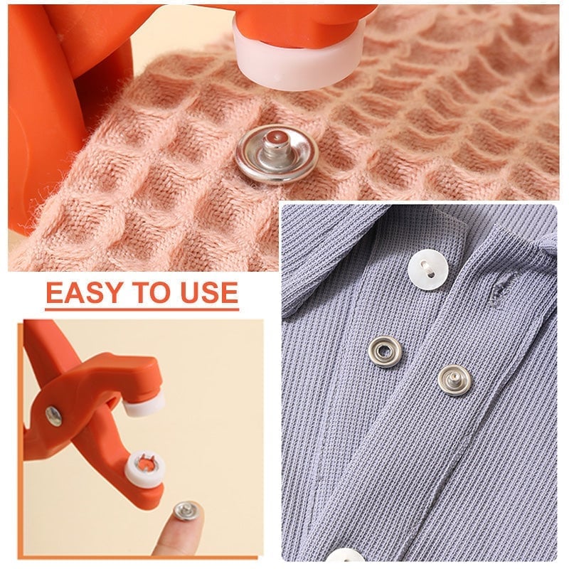⏳Limited-time 50% off⏰Metal Snap Buttons with Fastener Plier Tool Kit📍