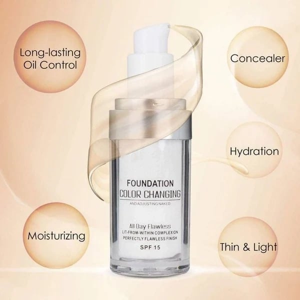 Amazing Colour Changing Mature Skin Foundation