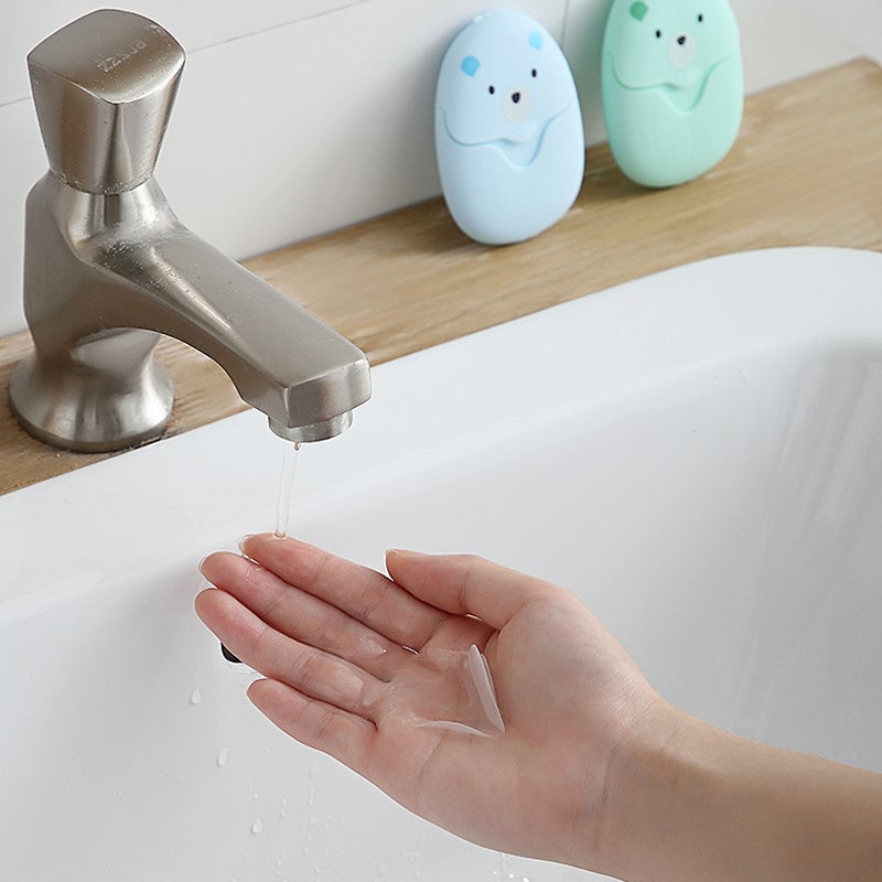 ⏳Limited-time 50% off⏰Outdoor Portable Soap Paper (50 tablets per box)🧼