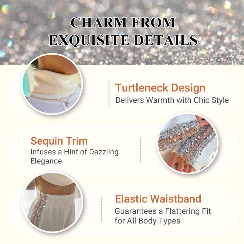 ⏳Limited-time 50% off⏰Fashion Sequin Suit (2 pieces set)👚👖