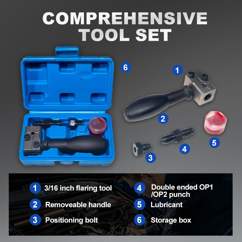 ⏳Limited-time 50% off⏰Universal Automotive Brake Pipe Flaring Tool Kit🚗🔧