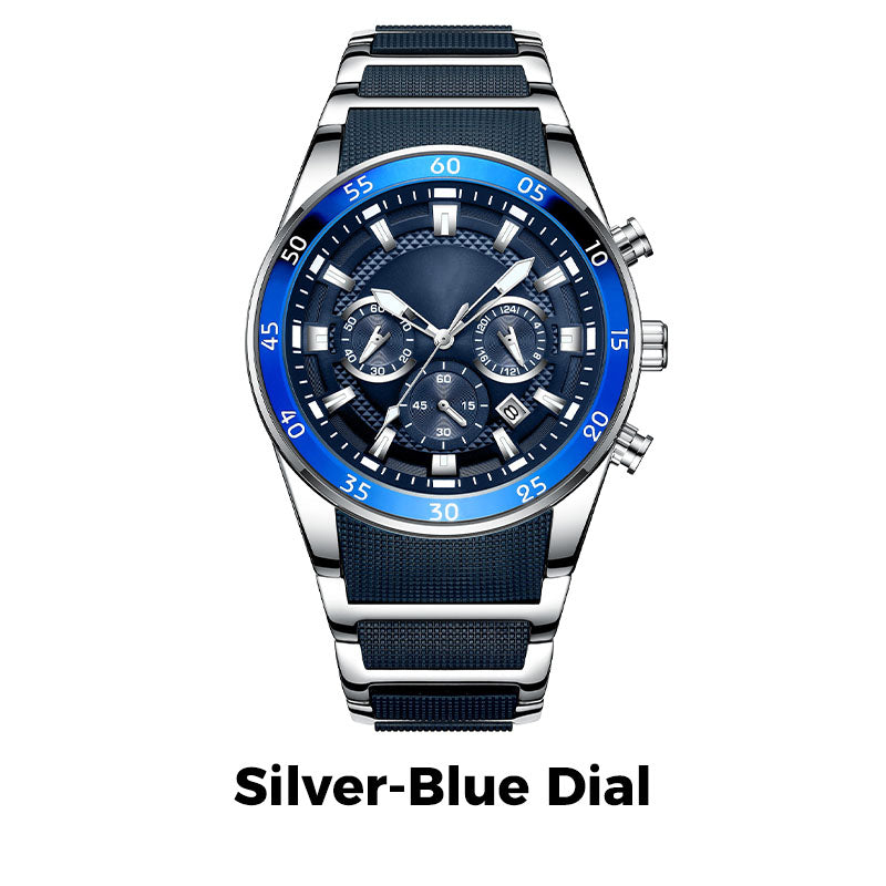 ⏳Limited-time 50% off⏰Men's Waterproof Multifunctional Quartz Watch⌚