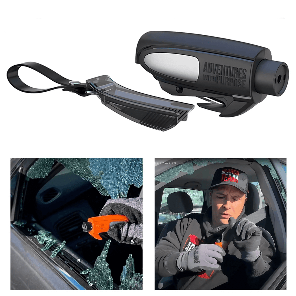 ⏳Limited-time 50% off⏰2-in-1 Emergency Window Breaker & Seatbelt Cutter🚗✂️🔨