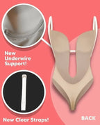 ⏳Limited-time 50% off⏰Backless Body Shaper Bra - Seamless Lift & Tummy Control | Invisible Under Backless Dresses & Tops👙