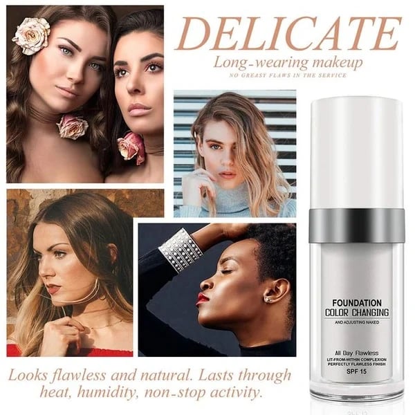 Amazing Colour Changing Mature Skin Foundation