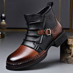 ⏳Limited-time 50% off⏰Men's Genuine Leather Ankle Boots👞