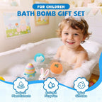12-Piece Bath Bomb Gift Set for Kids