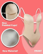 ⏳Limited-time 50% off⏰Backless Body Shaper Bra - Seamless Lift & Tummy Control | Invisible Under Backless Dresses & Tops👙