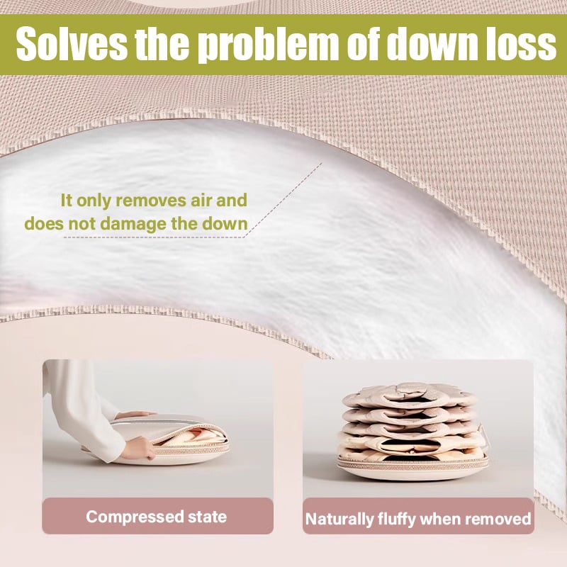 ⏳Limited-time 50% off⏰Space Saving Hanging Garment Bag with Self Compression Zipper🧥🛍️