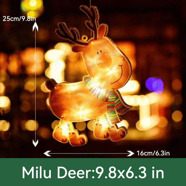⏳Limited-time 50% off⏰Christmas Window Hanging Lights🎄🎅