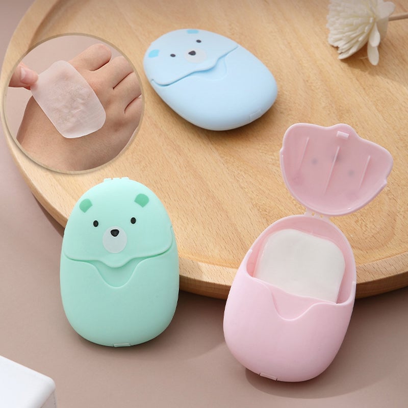 ⏳Limited-time 50% off⏰Outdoor Portable Soap Paper (50 tablets per box)🧼