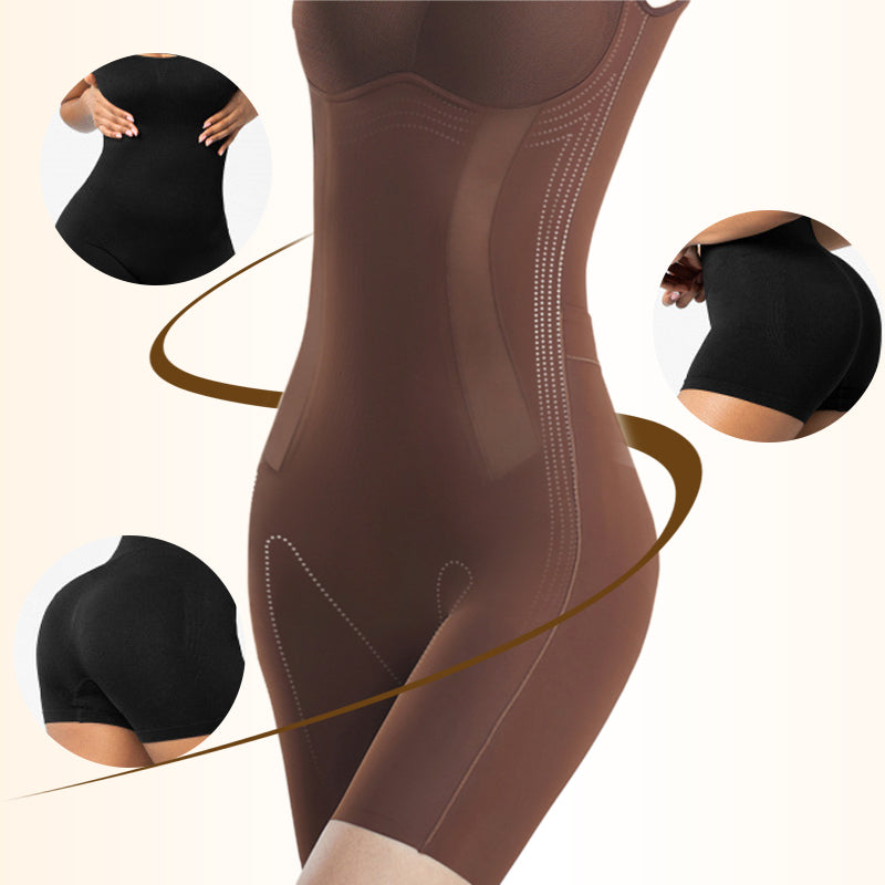 ⏳Limited-time 50% off⏰Tummy Tuck & Hip Lift Traceless One-piece Shapewear👙