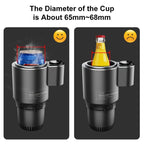 2-in-1 Vehicle-Mounted Intelligent Cooling and Heating Cup
