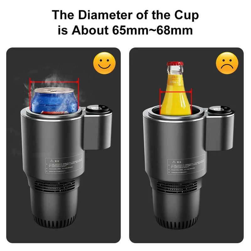2-in-1 Vehicle-Mounted Intelligent Cooling and Heating Cup