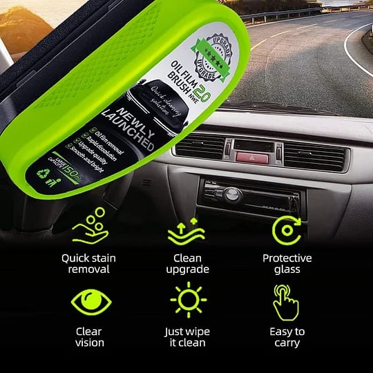 ⏳Limited-time 50% off⏰New 2.0 Powerful Oil Film Wipe🚗💧