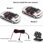 ⏳Limited-time 50% off⏰Dash Cam 3 Cameras 1080P HD – Front + Interior + Rear with Reverse🚗🎥