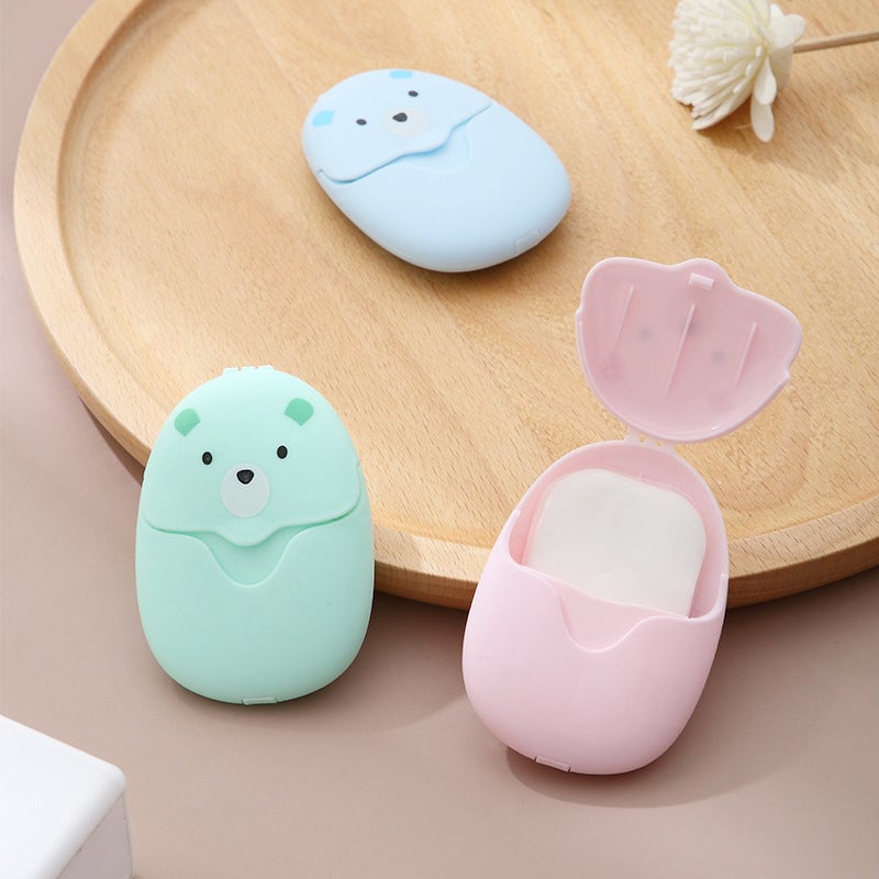 ⏳Limited-time 50% off⏰Outdoor Portable Soap Paper (50 tablets per box)🧼