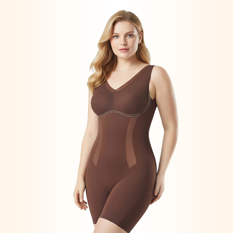 ⏳Limited-time 50% off⏰Tummy Tuck & Hip Lift Traceless One-piece Shapewear👙