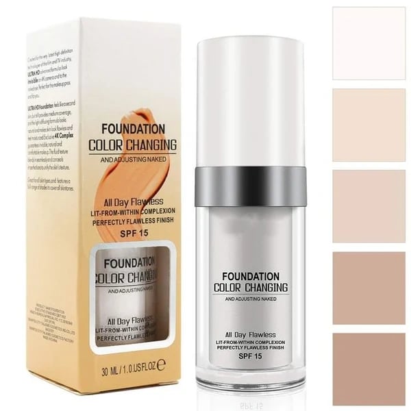 Amazing Colour Changing Mature Skin Foundation