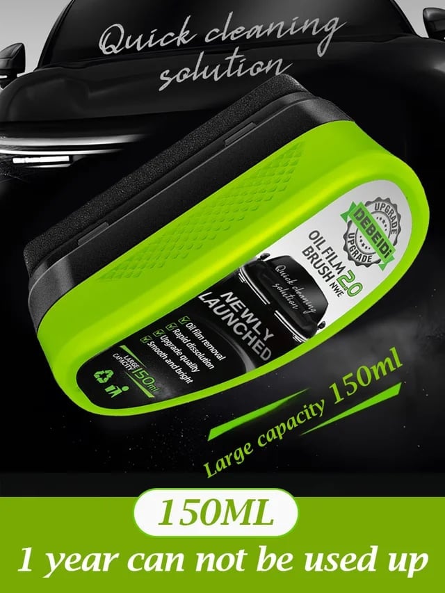 ⏳Limited-time 50% off⏰New 2.0 Powerful Oil Film Wipe🚗💧
