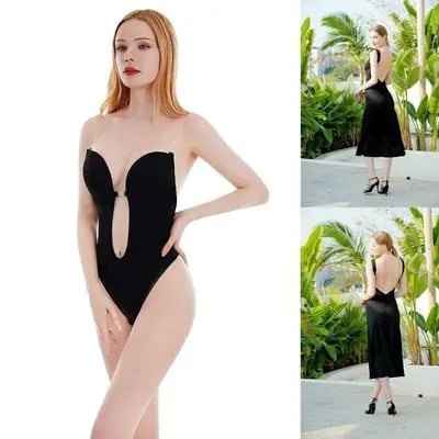 ⏳Limited-time 50% off⏰Backless Body Shaper Bra - Seamless Lift & Tummy Control | Invisible Under Backless Dresses & Tops👙