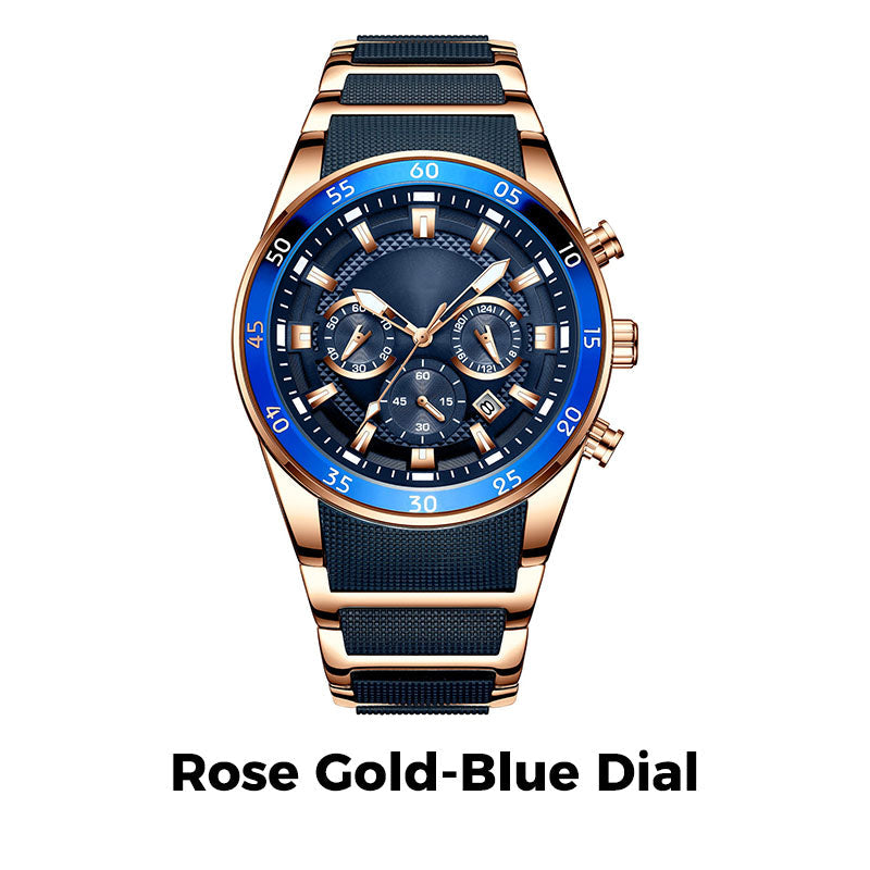 ⏳Limited-time 50% off⏰Men's Waterproof Multifunctional Quartz Watch⌚