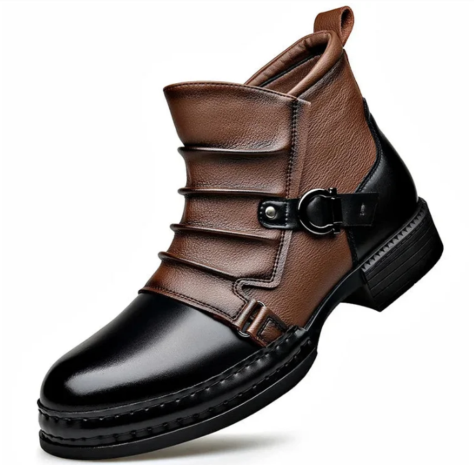 ⏳Limited-time 50% off⏰Men's Genuine Leather Ankle Boots👞